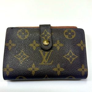Authentic LV monogram kiss lock